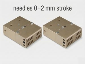 short stroke needle gripper 0-2 mm for EOAT systems